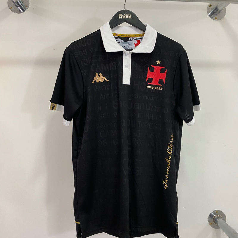 Camisa do Vasco da Gama Third 23/24 s/n Torcedor Masculino - Preta