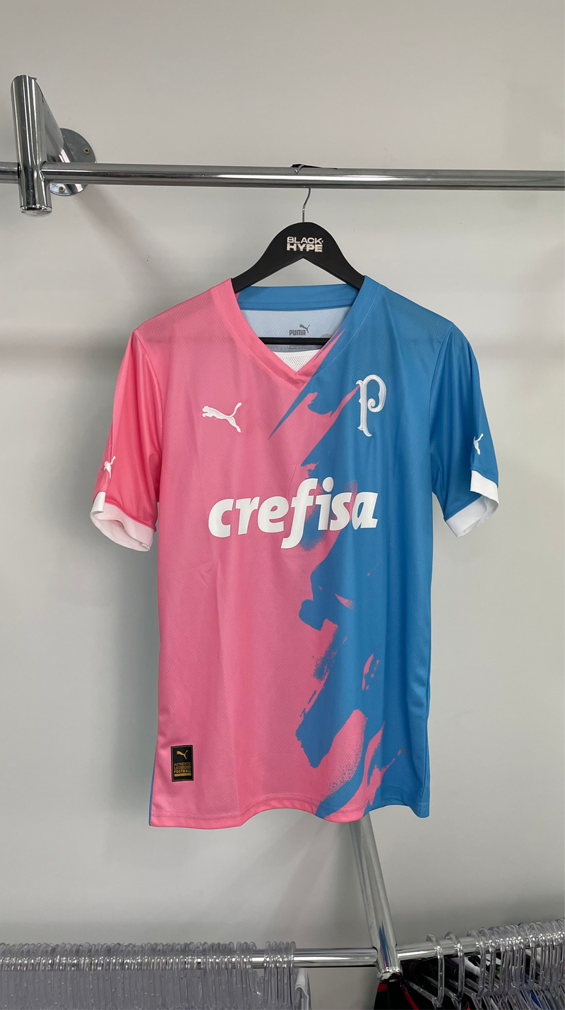 Camisa do Palmeiras 23/24  - Rosa e Azul