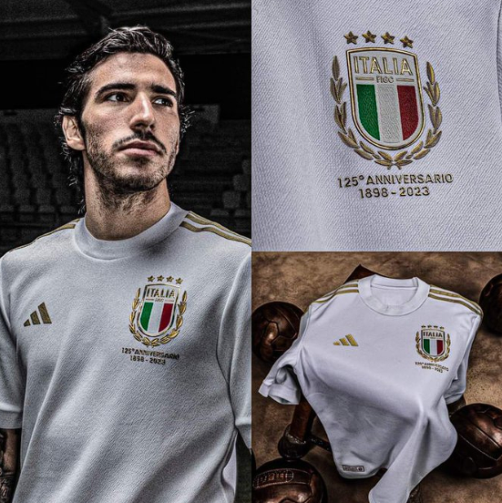 Camisa Itália Comemoração 125 Anos