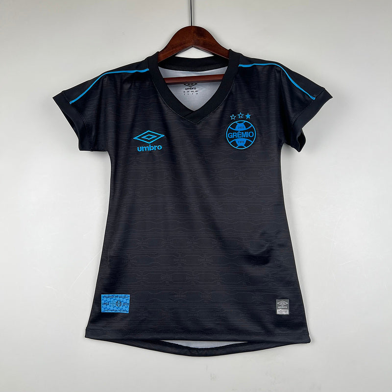 Camisa Feminina Grêmio 23/24 Third - Preto