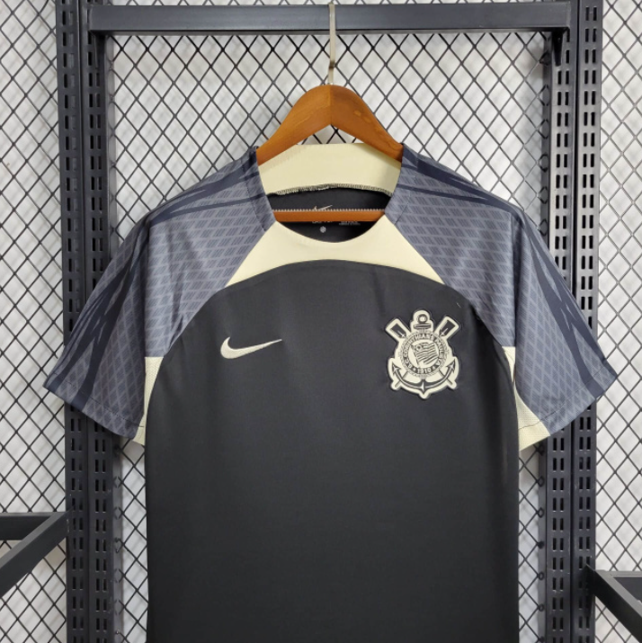 Camisa 24/25 Corinthians Treino - Preto