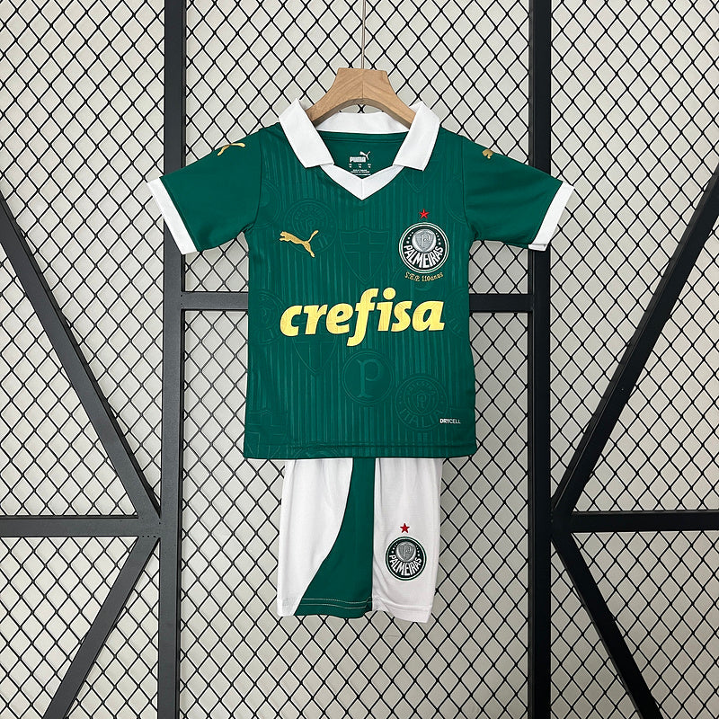 Kit Infantil Palmeiras 24/25 Home - Verde