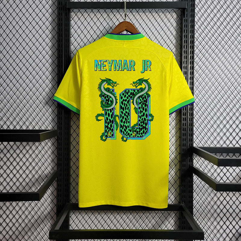 Camisa Brasil Copa do Mundo l 22/23 Amarela