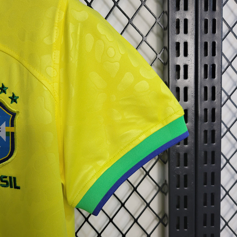 Camisa Seleção Brasil Feminino l 22/23 - Amarelo