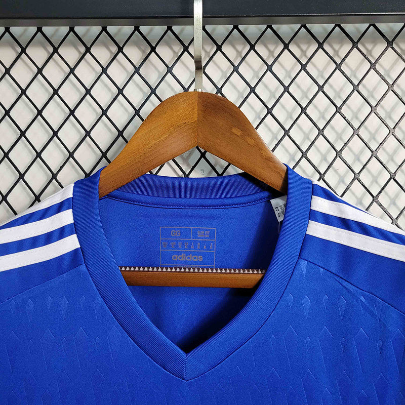 Camisa Cruzeiro Goleiro 23/24 Adidas - Azul