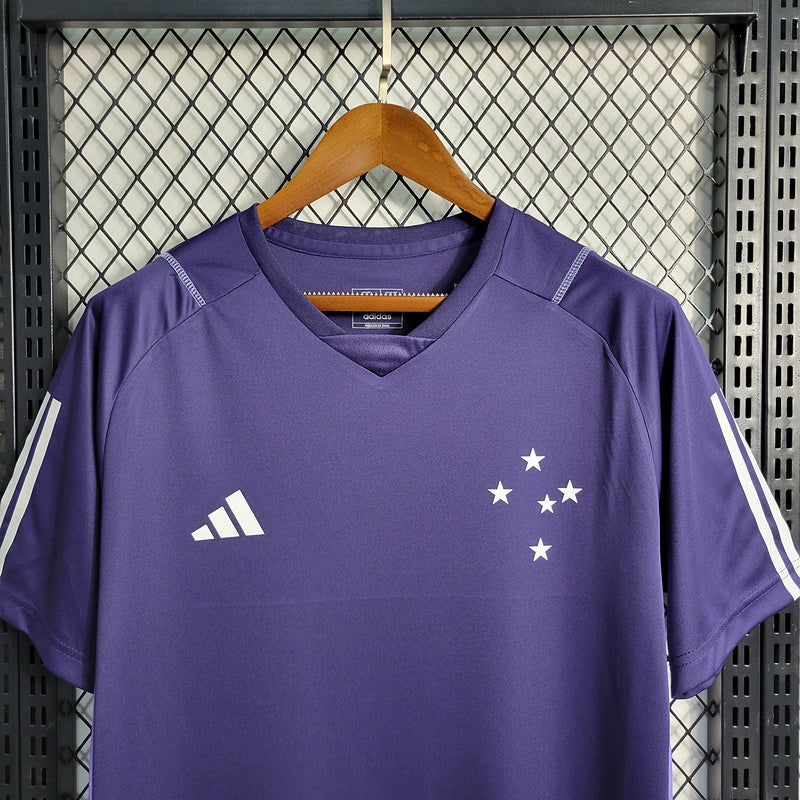 Camisa Cruzeiro Treino 23/24 Adidas - Roxo