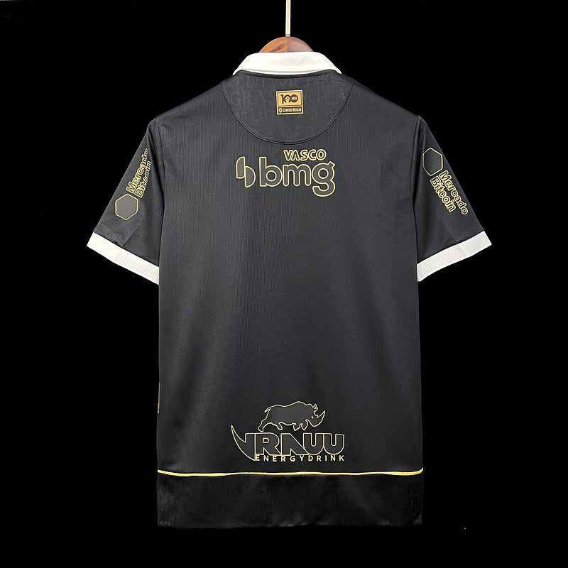 Camisa Vasco Third 23/24 Torcedor Masculina - Todos os Patrocínios