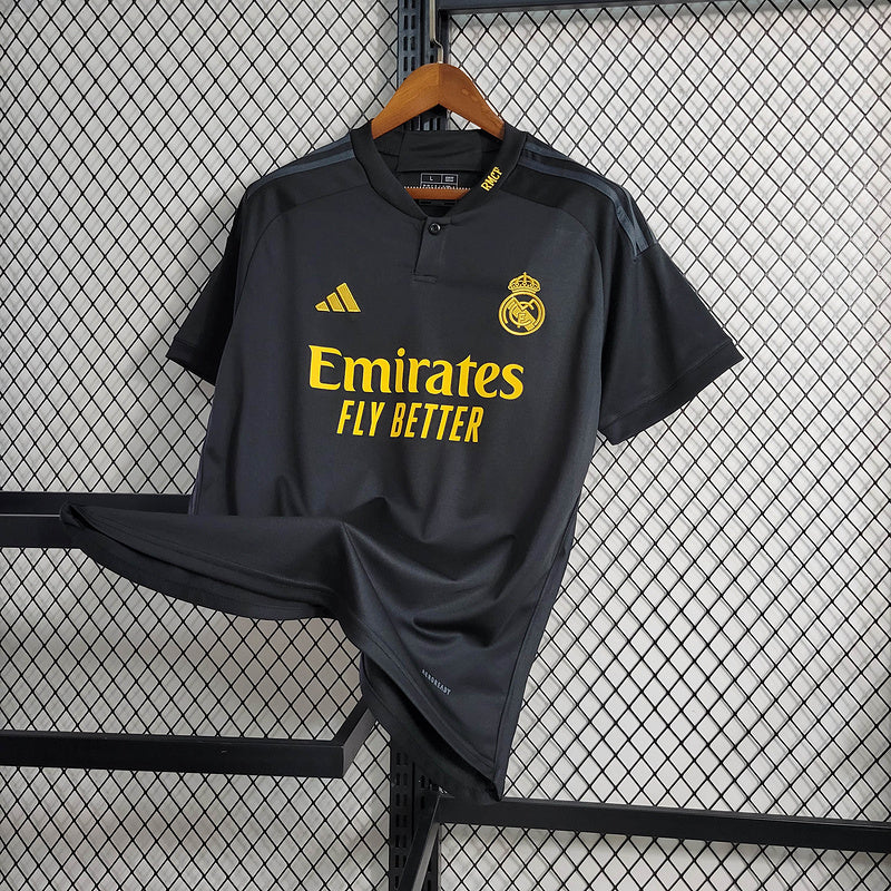 Camisa 23∕24 Real Madrid ll - Preto