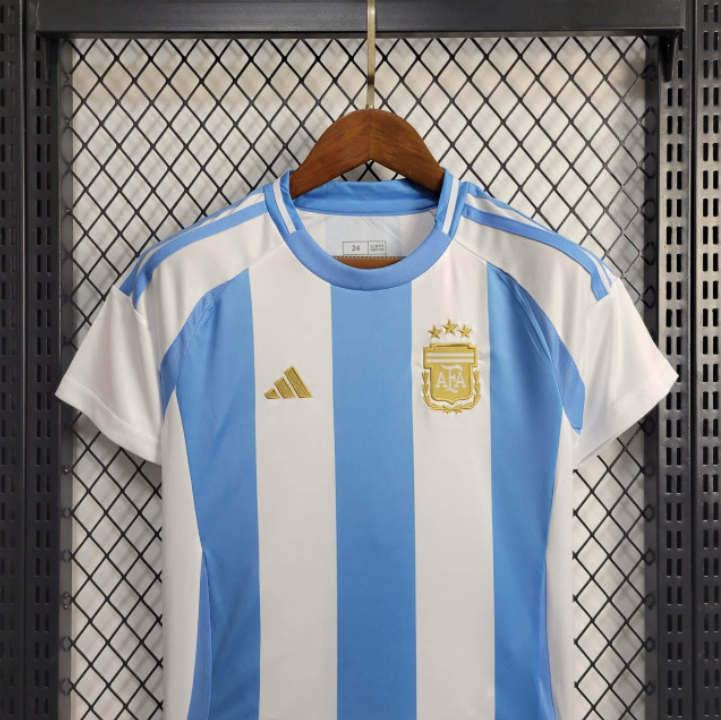 Kids Seleção Argentina l 2024∕25 Branco- Azul