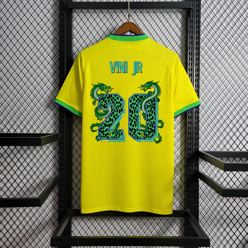 Camisa Brasil Copa do Mundo l 22/23 Amarela