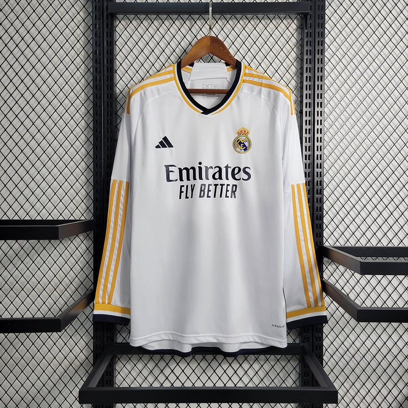 Camisa 23∕24 Manga longa Real Madrid l