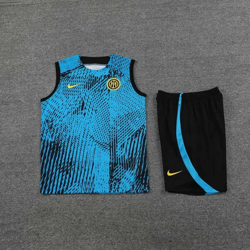 Kit Treino Inter de Milão 23/24 - Azul