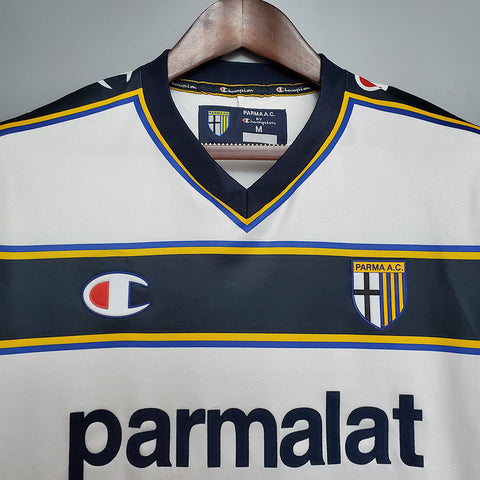 Camisa Parma Retrô 2002/2003 Branca - Champion