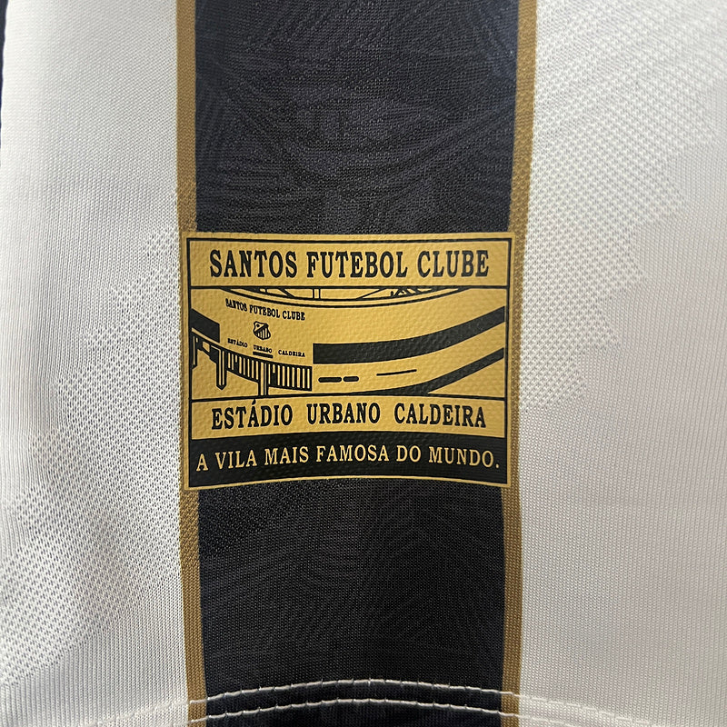 Camisa 24∕25 Santos away all sponsors