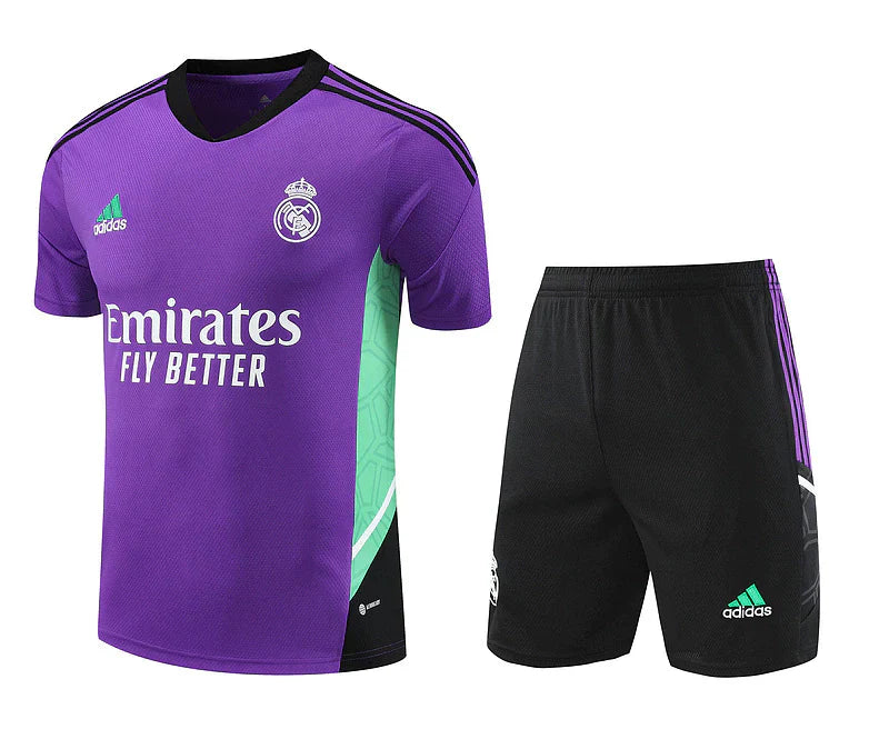 Kit Treino Real Madrid 23/24 - Roxo II